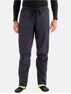 Specialized deflect H2O comp Black Cycling pant Neon Yellow Ankle Accents